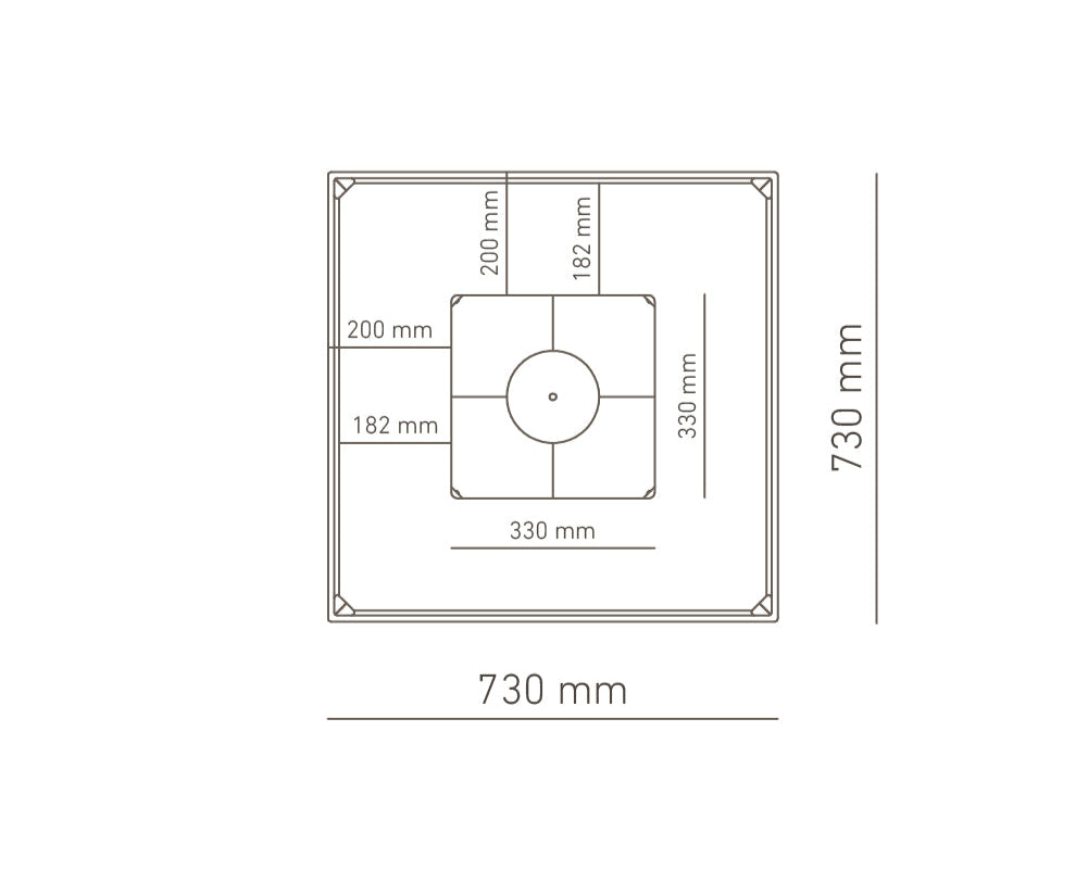 Vulcanus Chef 730 dimensioni misure